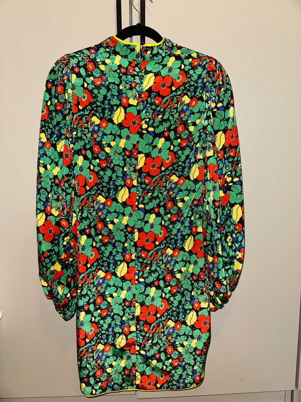 Alexis Vibrant Floral V neck Mini Dress Size XS - Picture 4 of 6